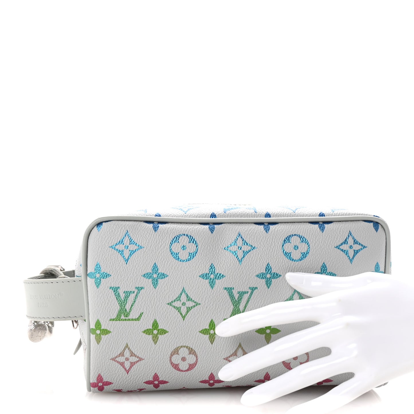 Monogram Locker Dopp Kit Toilet Pouch Gradient Grey