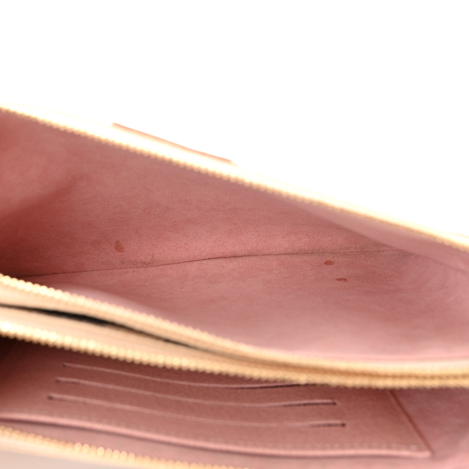 Louis Vuitton Damier Azur Double Zip Pochette 5 of 11