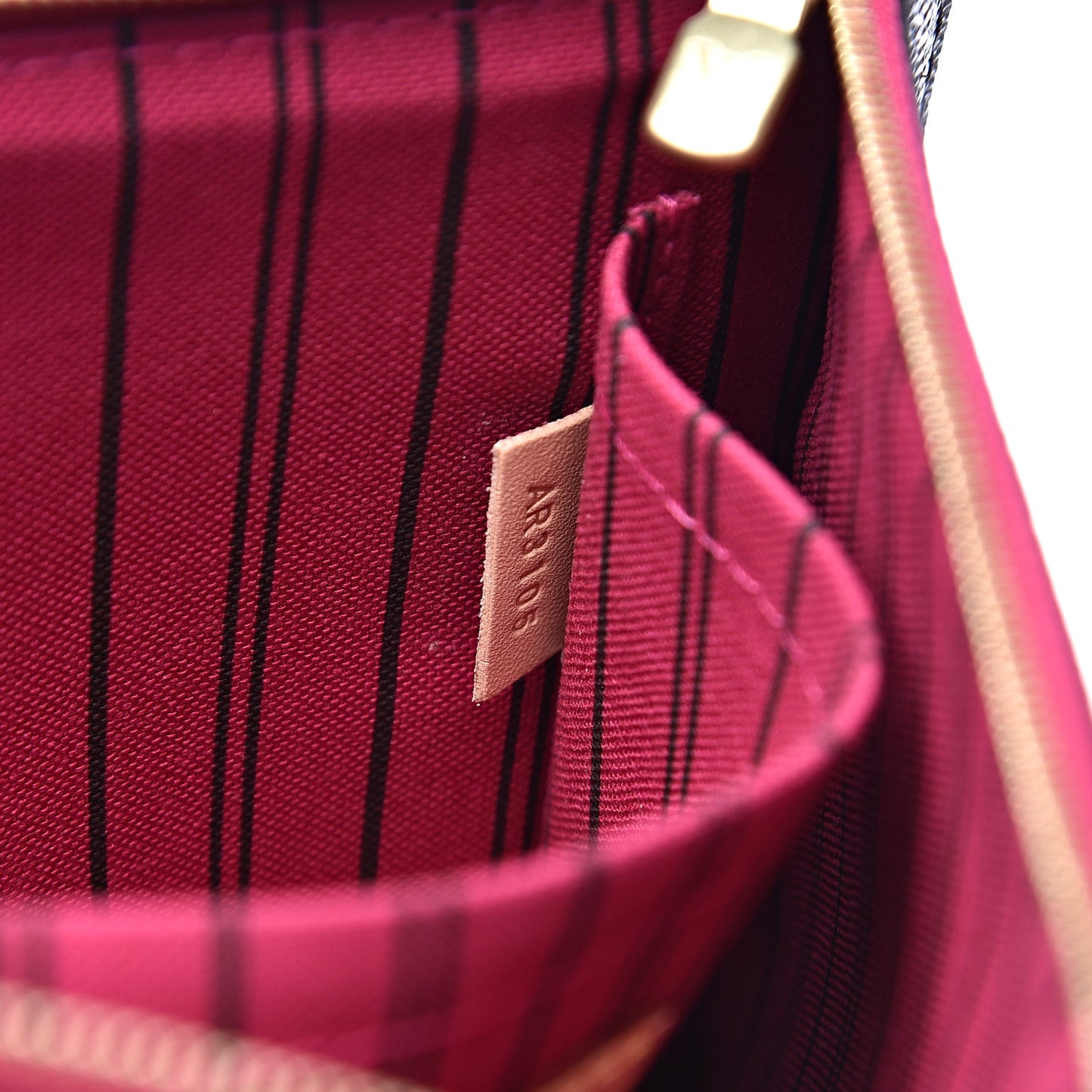 Monogram Neverfull MM GM Pochette Pivoine