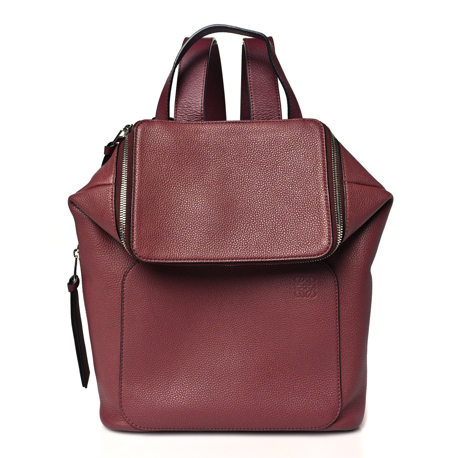 Loewe Calfskin Goya Backpack Burgundy 1 of 9