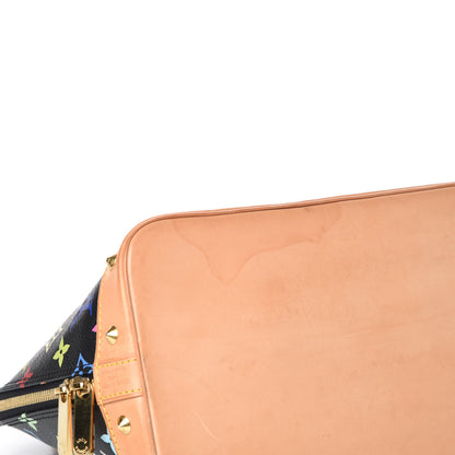 Louis Vuitton Monogram Multicolor Alma Black 8 of 10