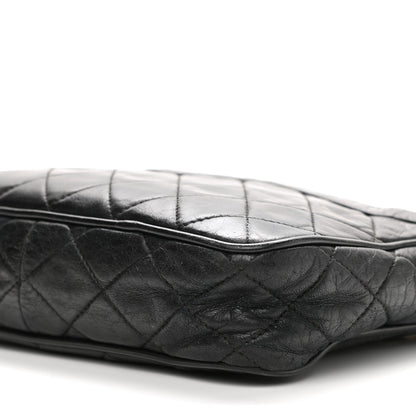 Chanel Lambskin Quilted CC Tassel Camera Case Black 11 of 19