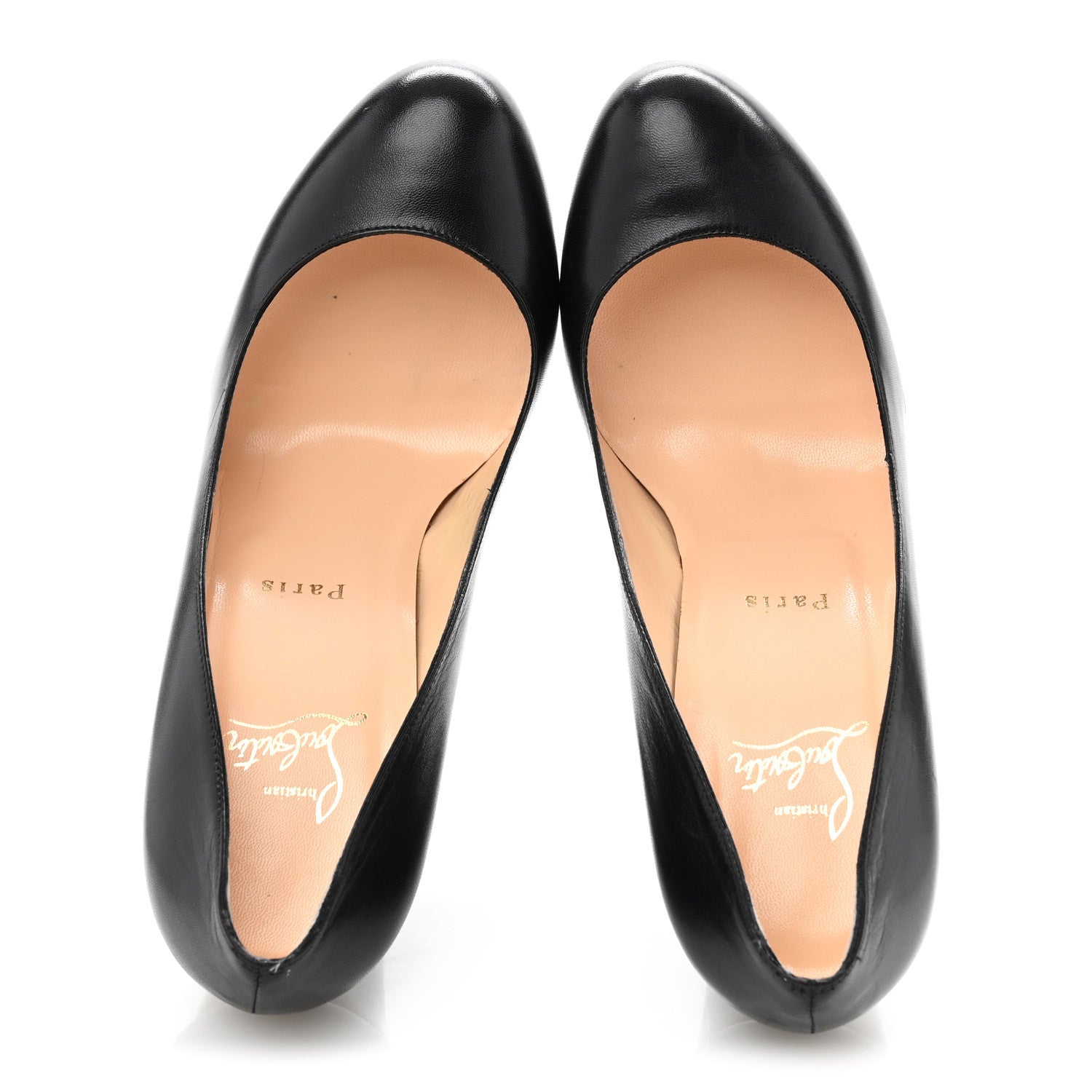 Christian Louboutin Kid Leather Grapi 120 Platform Pumps 39 Black 2 of 9