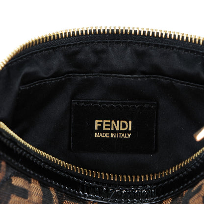 Fendi Zucca Quilted Pochette Tobacco 6 of 8