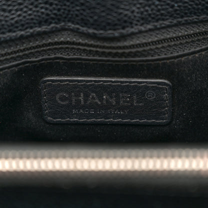 Chanel Caviar Quilted Grand Shopping Tote GST Black 6 of 13