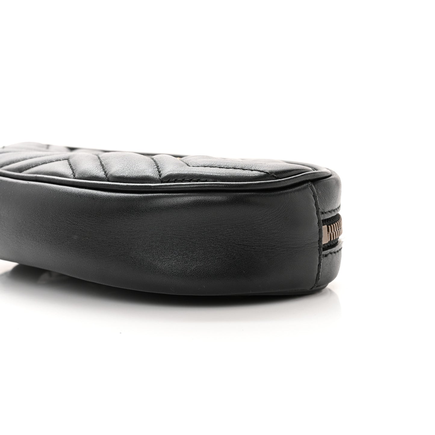Calfskin Matelasse GG Marmont Belt Bag 95 38 Black
