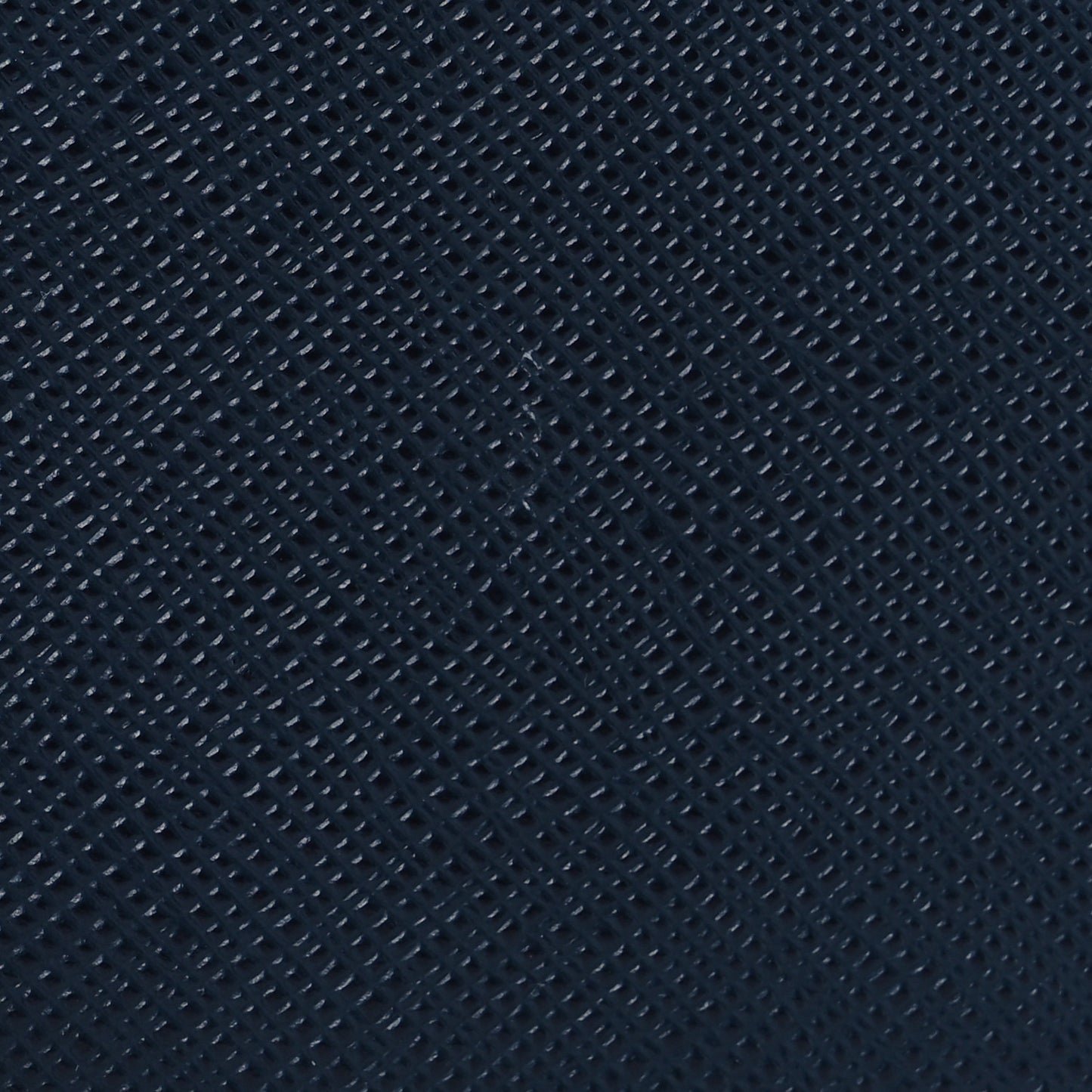 Saffiano Metal Zip Around Wallet Navy Blue