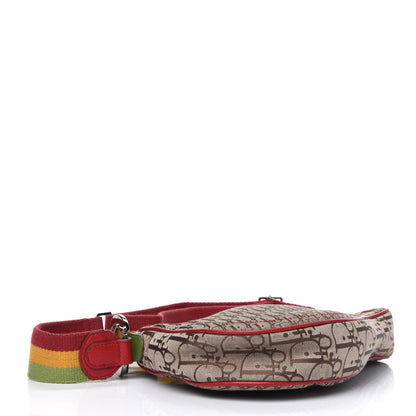 Christian Dior Monogram Rasta Saddle Pochette Beige 3 of 8