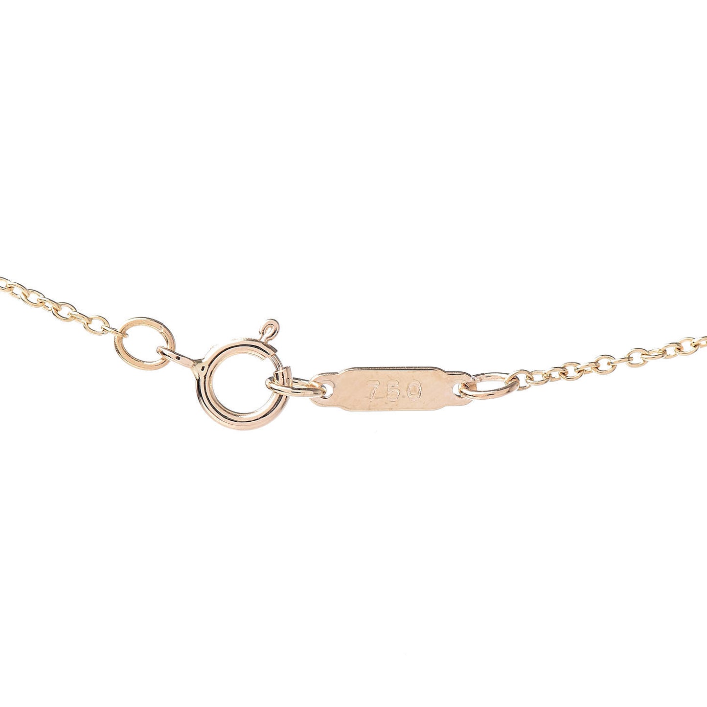 18K Yellow Gold Mini Signature X Pendant Necklace