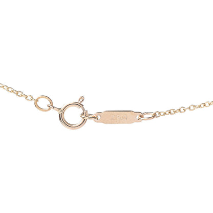 Tiffany 18K Yellow Gold Mini Signature X Pendant Necklace 7 of 7