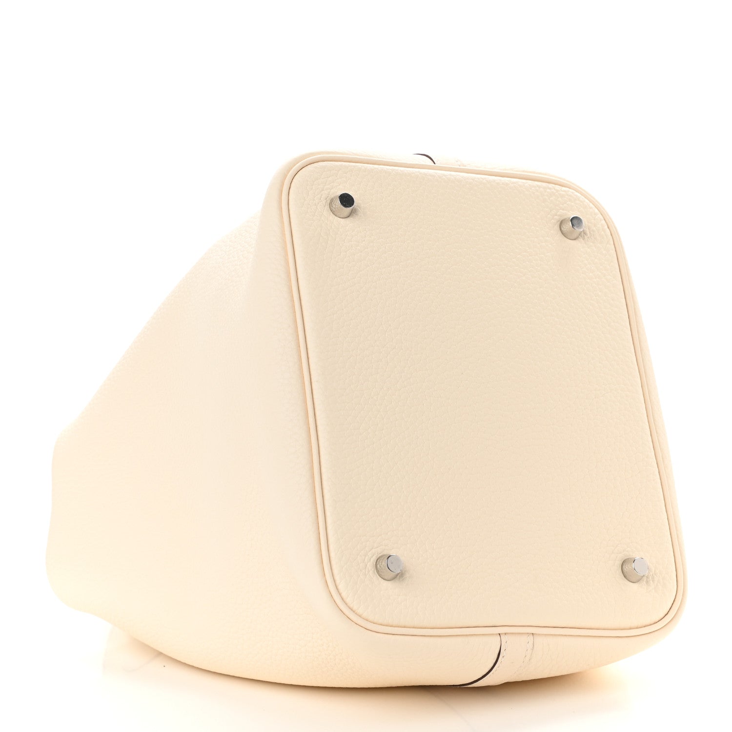Hermes Taurillon Clemence Picotin Lock 22 MM Nata 4 of 9