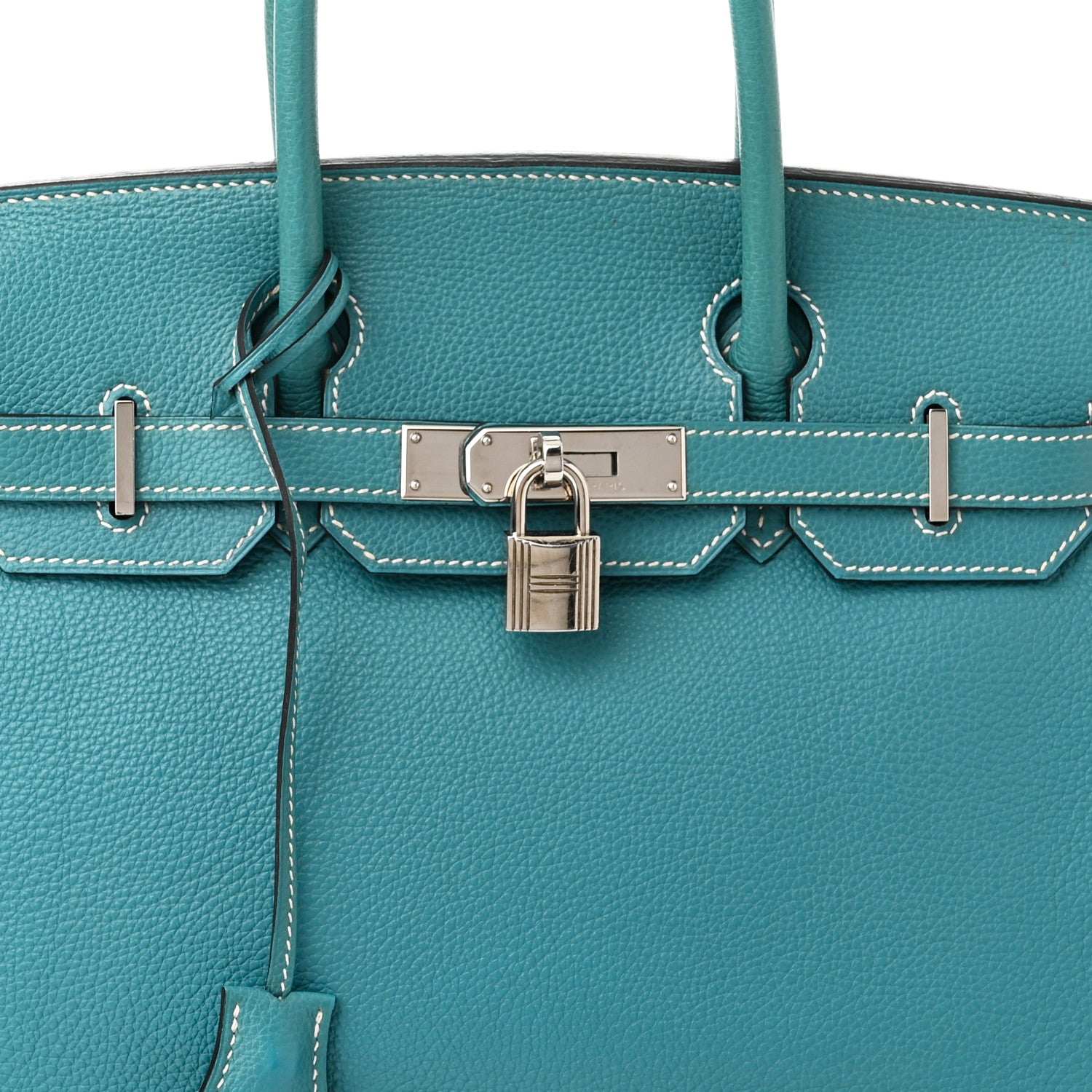 Hermes Togo Birkin 30 Blue Jean 8 of 17