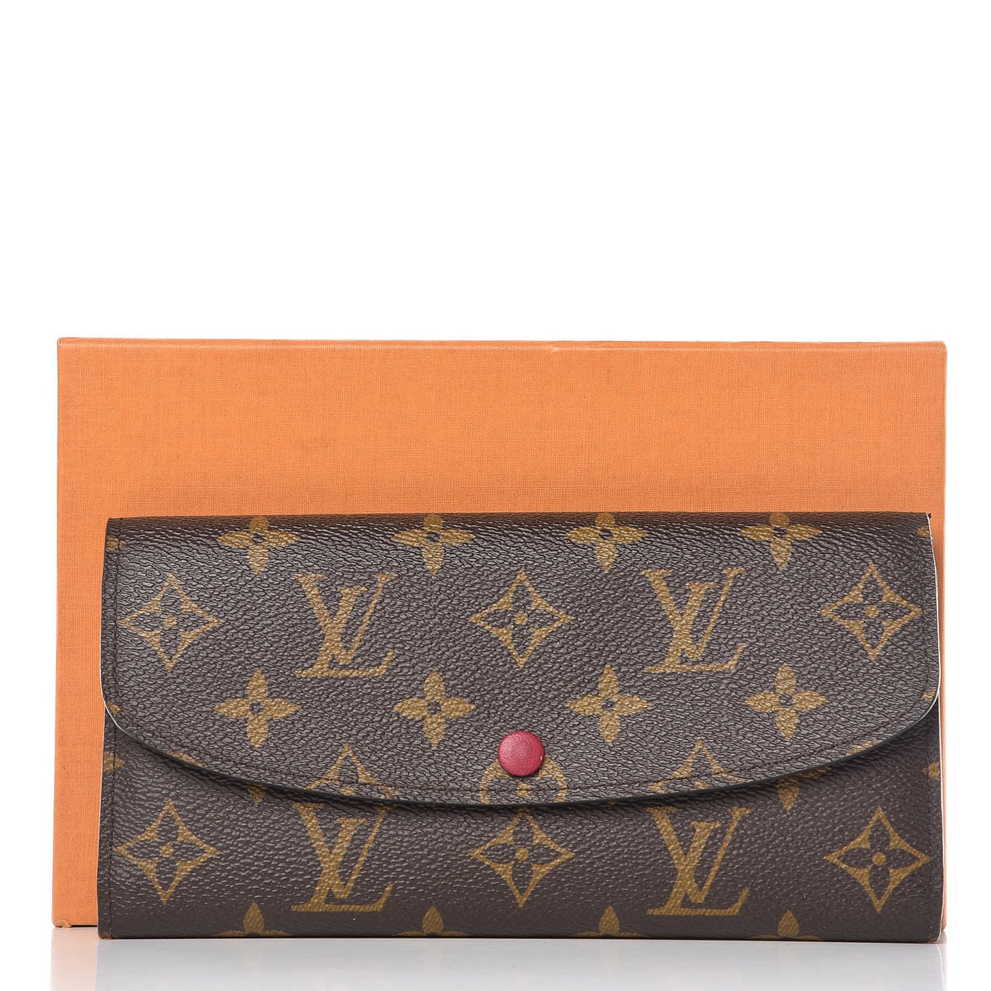 Monogram Emilie Wallet Fuchsia