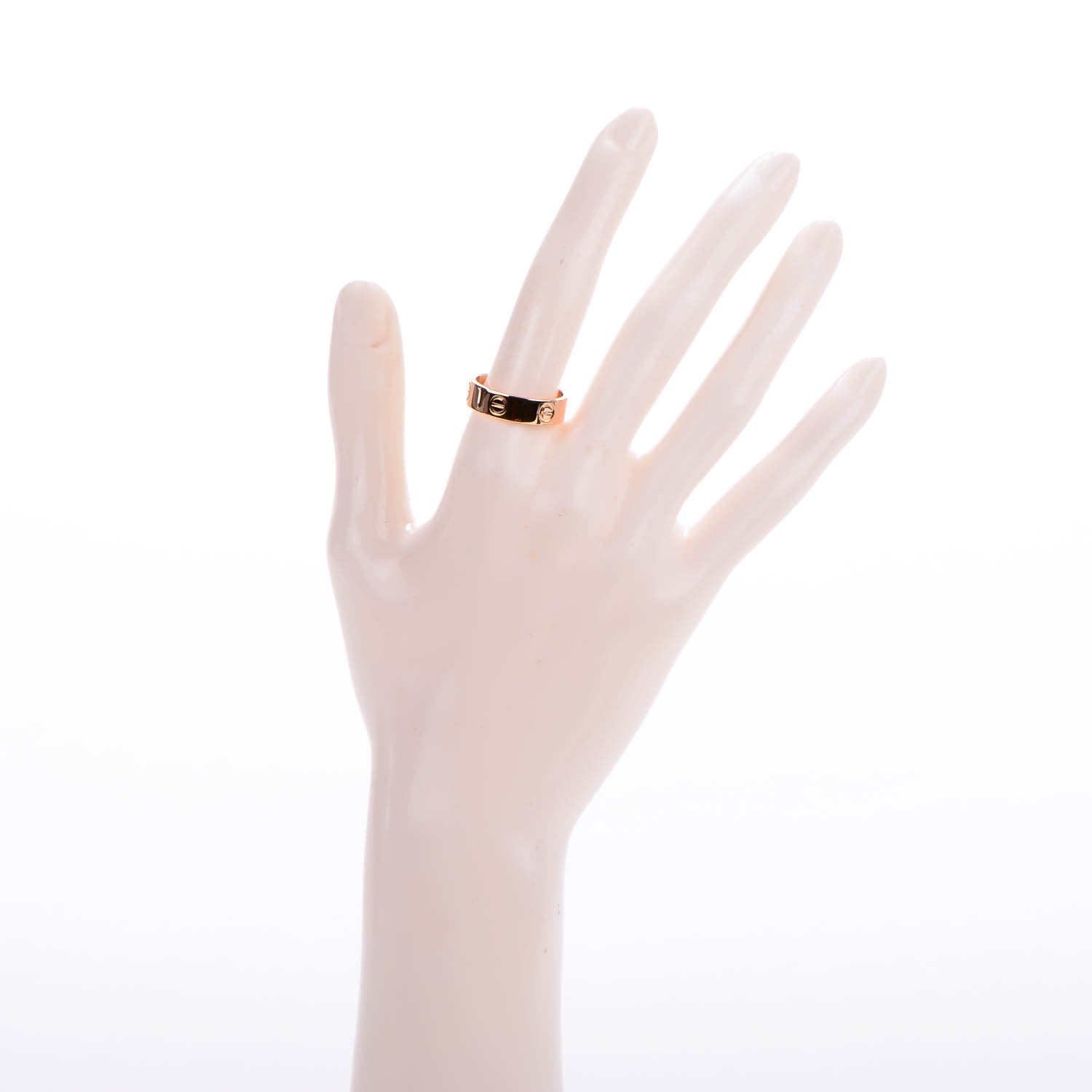 Cartier 18K Pink Gold 5.5mm LOVE Ring 58 8.25 2 of 5