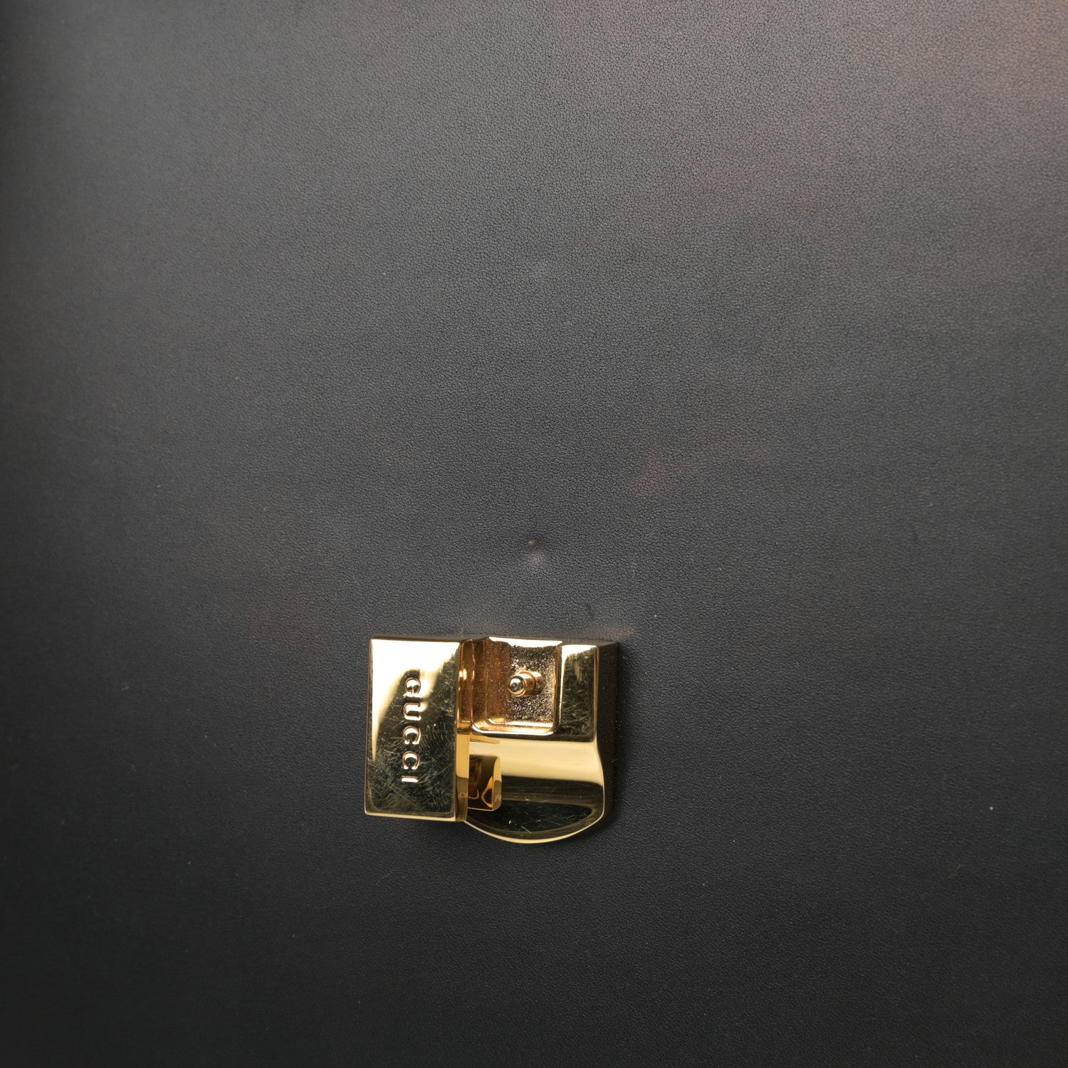 Gucci Calfskin Medium Sylvie Top Handle Bag Black 14 of 15