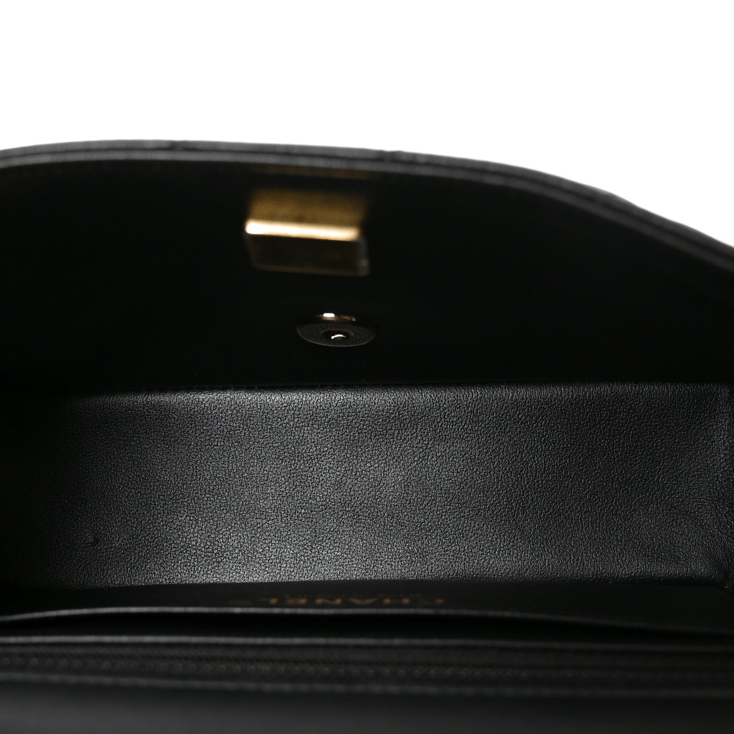 Chanel Lambskin Quilted Mini Rectangular Flap Black 5 of 11