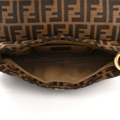 Fendi Zucca Small Chef Shoulder Bag Tobacco 4 of 11