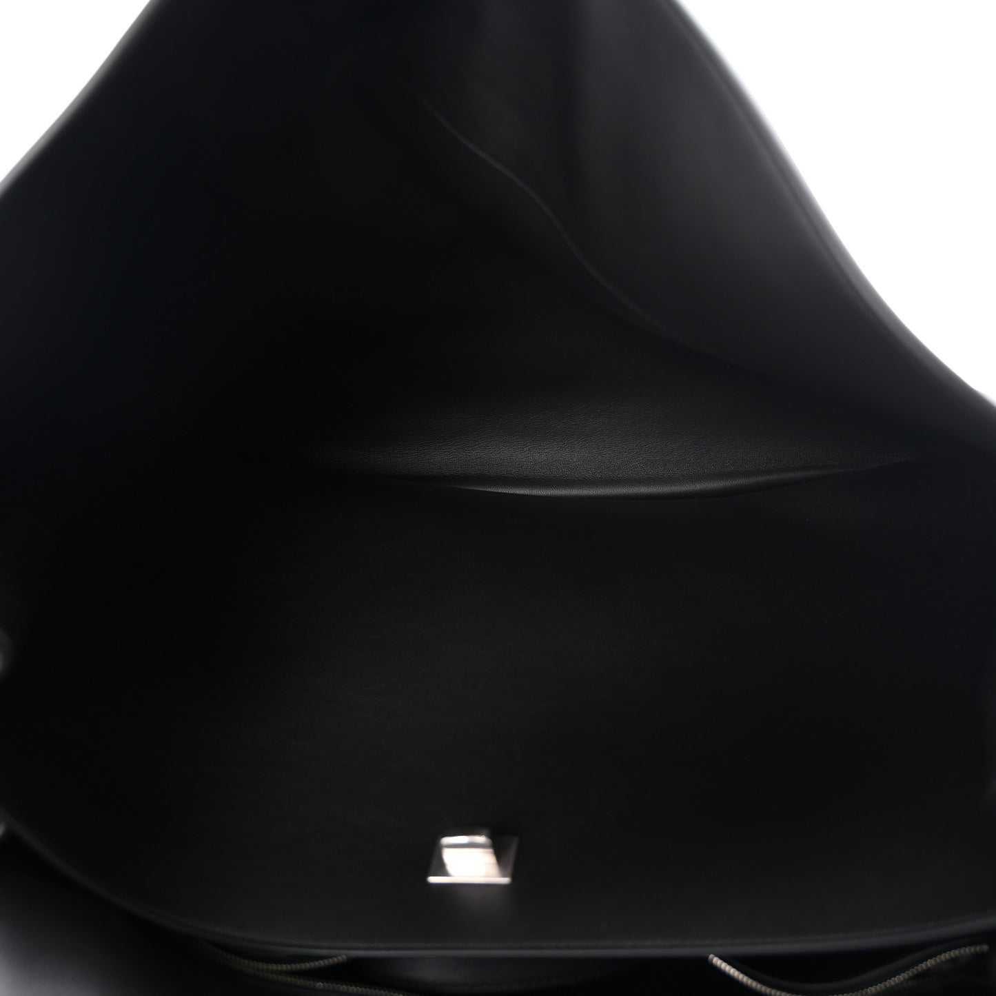 Smooth Calfskin Rodeo XL Top Handle Handbag Black