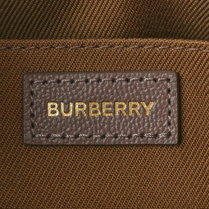 Burberry Check Calfskin Large Camera Bag Grey Mink 6 of 9