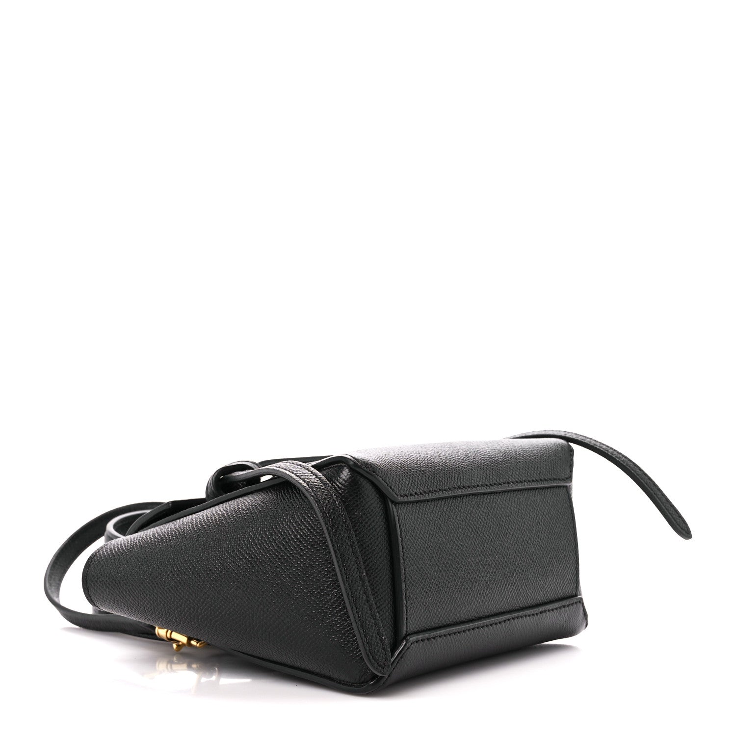 Celine Grained Calfskin Pico Belt Bag Black 4 of 9