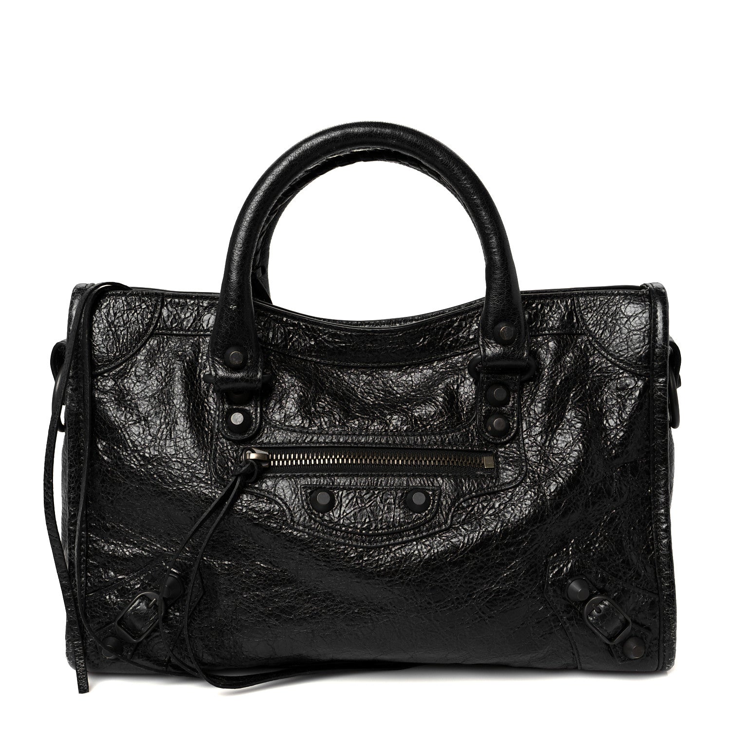 Balenciaga Agneau Arena Classic Hardware Small Le City Black 1 of 10