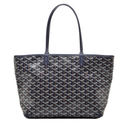 Goyard Goyardine Artois PM Navy 1 of 9