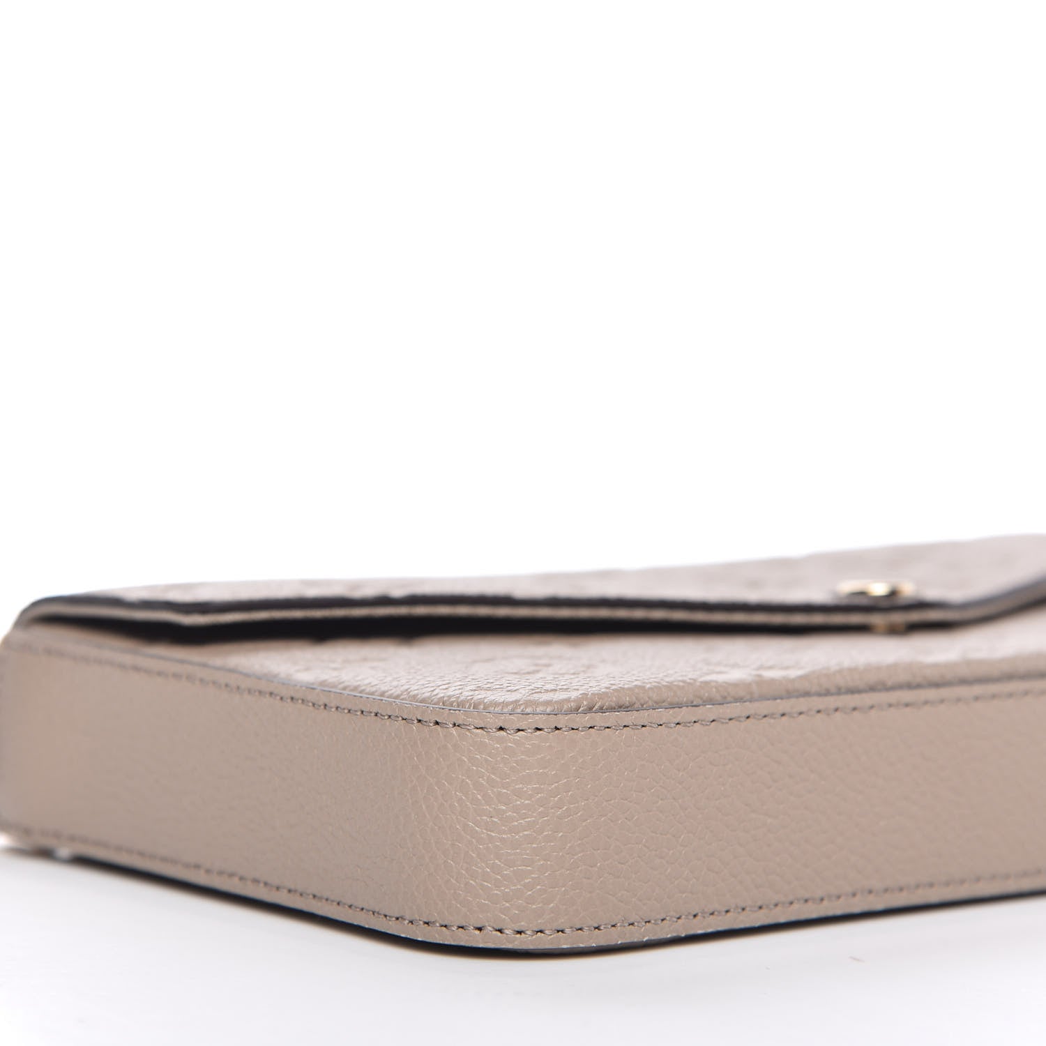 Louis Vuitton Empreinte Pochette Felicie Chain Wallet Tourterelle 7 of 9