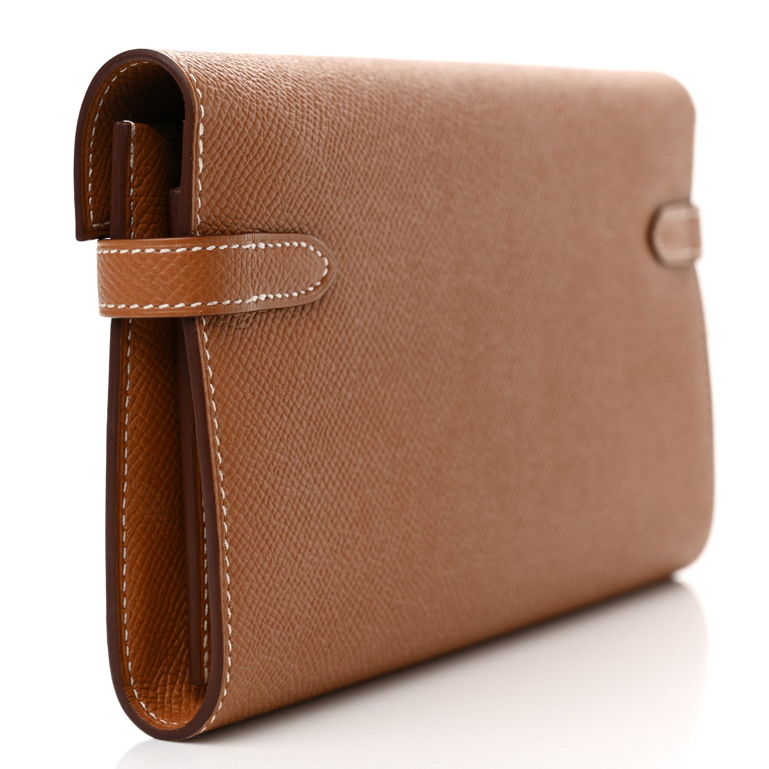 Hermes Epsom Kelly Longue Wallet Gold 3 of 10