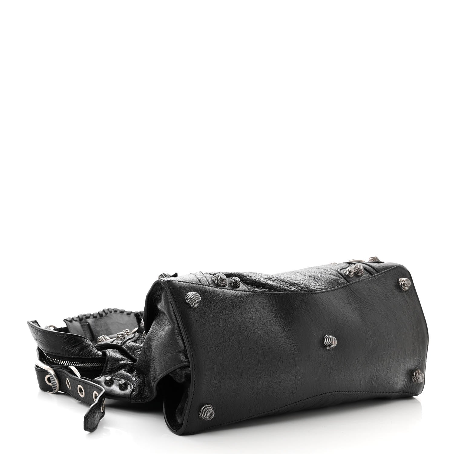 Balenciaga Agneau Arena Neo Cagole City Handbag Black 4 of 11