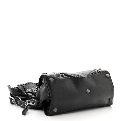 Balenciaga Agneau Arena Neo Cagole City Handbag Black 4 of 11