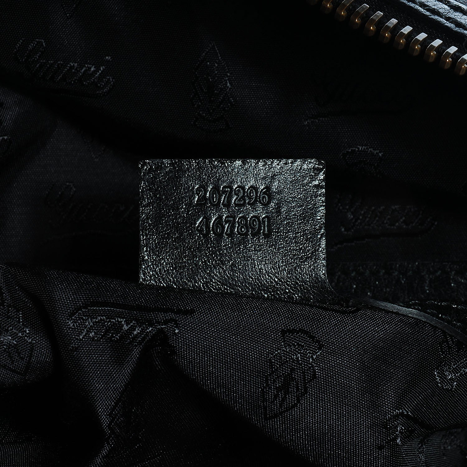 Gucci Leather Babouska Studded Large Boston Black 8 of 8