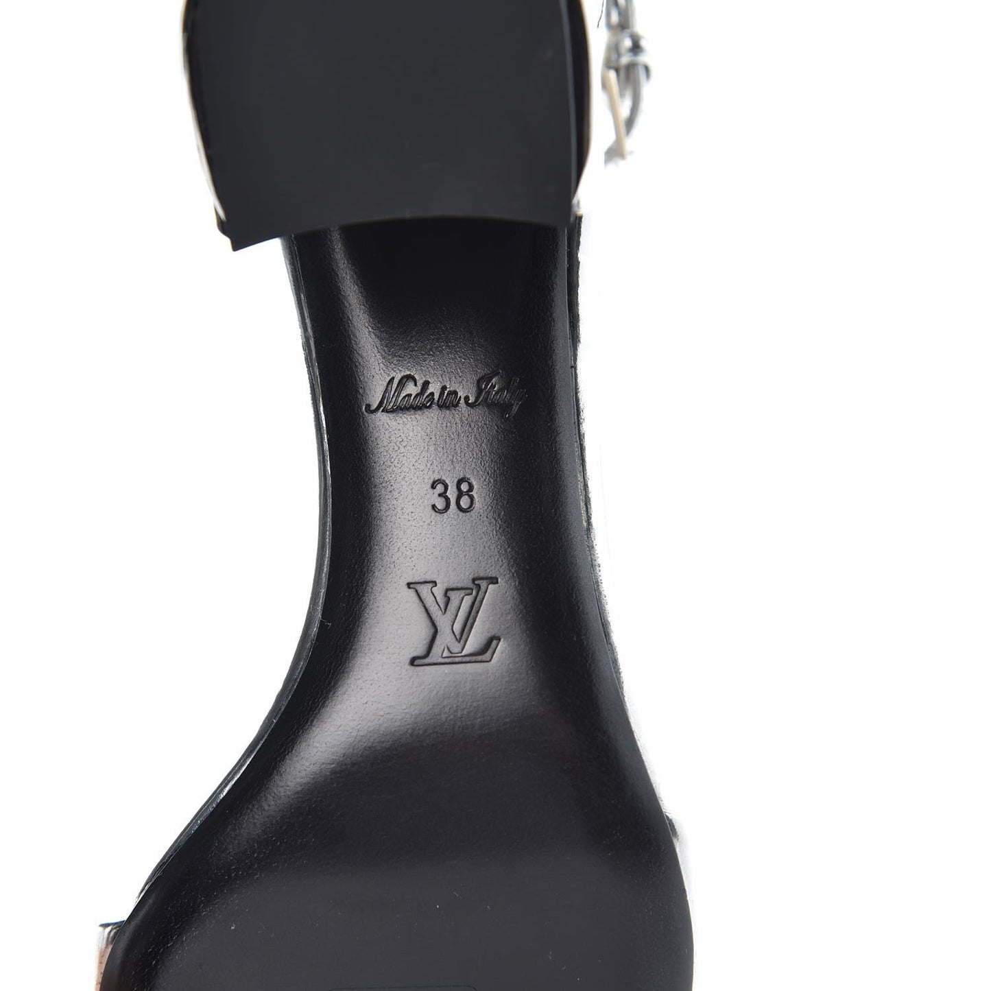 Calfskin Silver Light Sandal 38 Argent