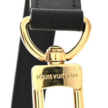 Louis Vuitton Calfskin 18mm Adjustable Shoulder Strap Black 4 of 7