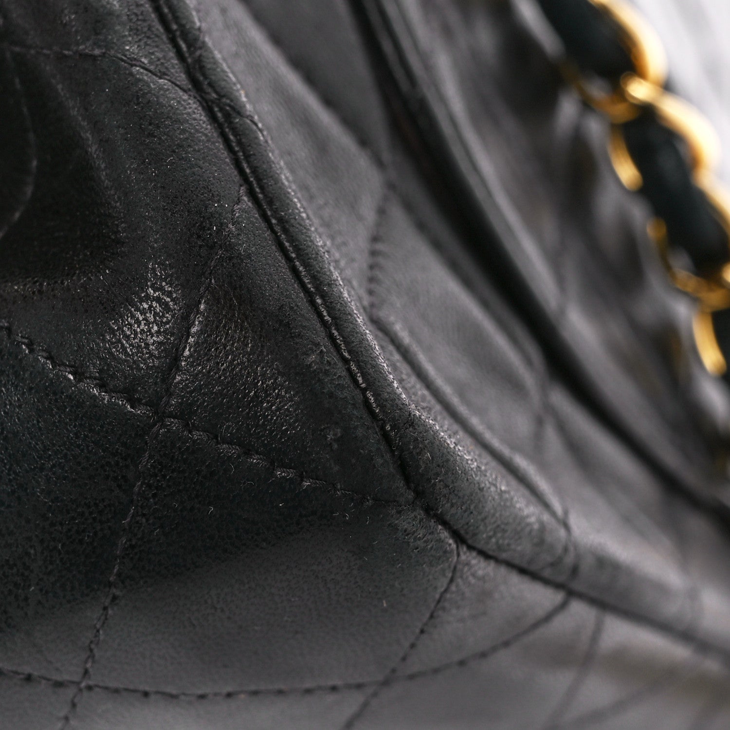 Chanel Lambskin Quilted Small Double Flap Black 13 of 13