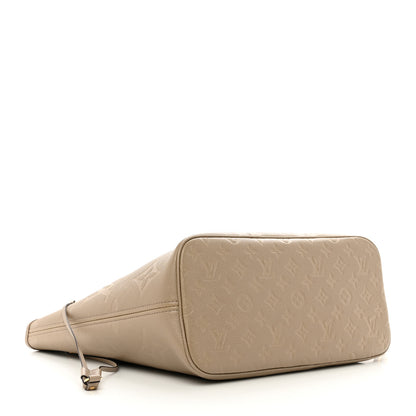 Louis Vuitton Empreinte Monogram Giant Neverfull MM Tourterelle 4 of 9