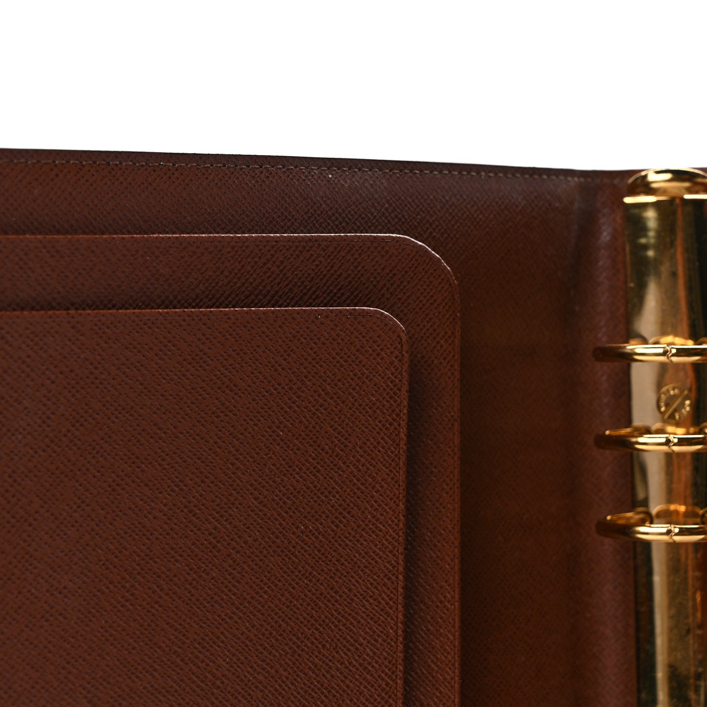 Monogram Large Ring Agenda Cover