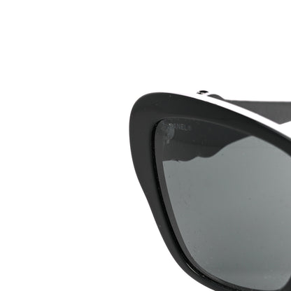 Chanel Acetate Lambskin CC Sunglasses 5457-Q-A Black 7 of 8