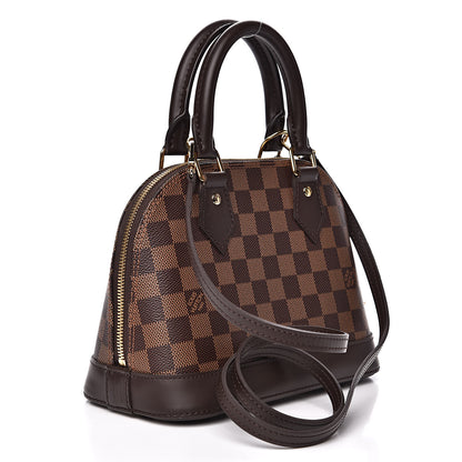 Louis Vuitton Damier Ebene Alma BB 3 of 8