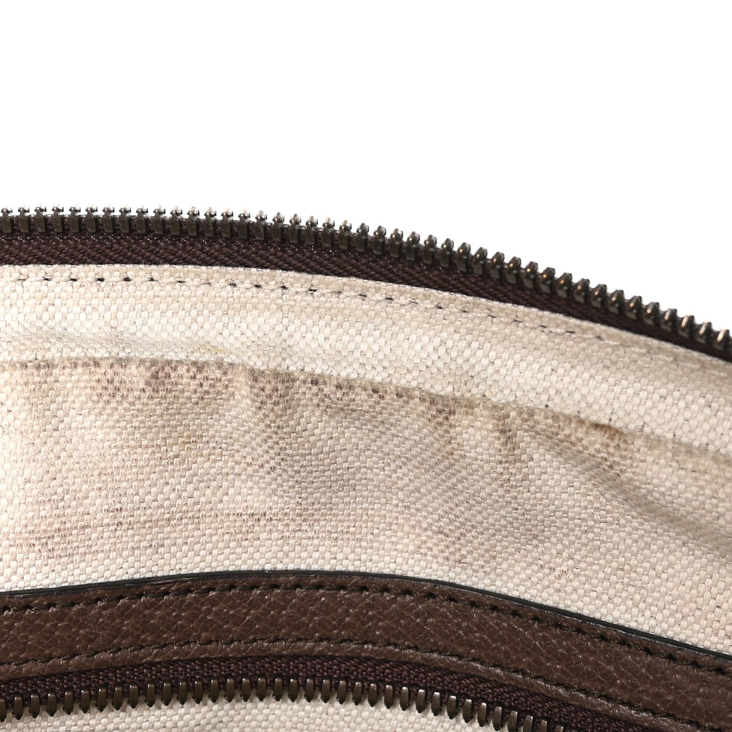 GG Supreme Monogram Web Small Ophidia Messenger Bag Brown