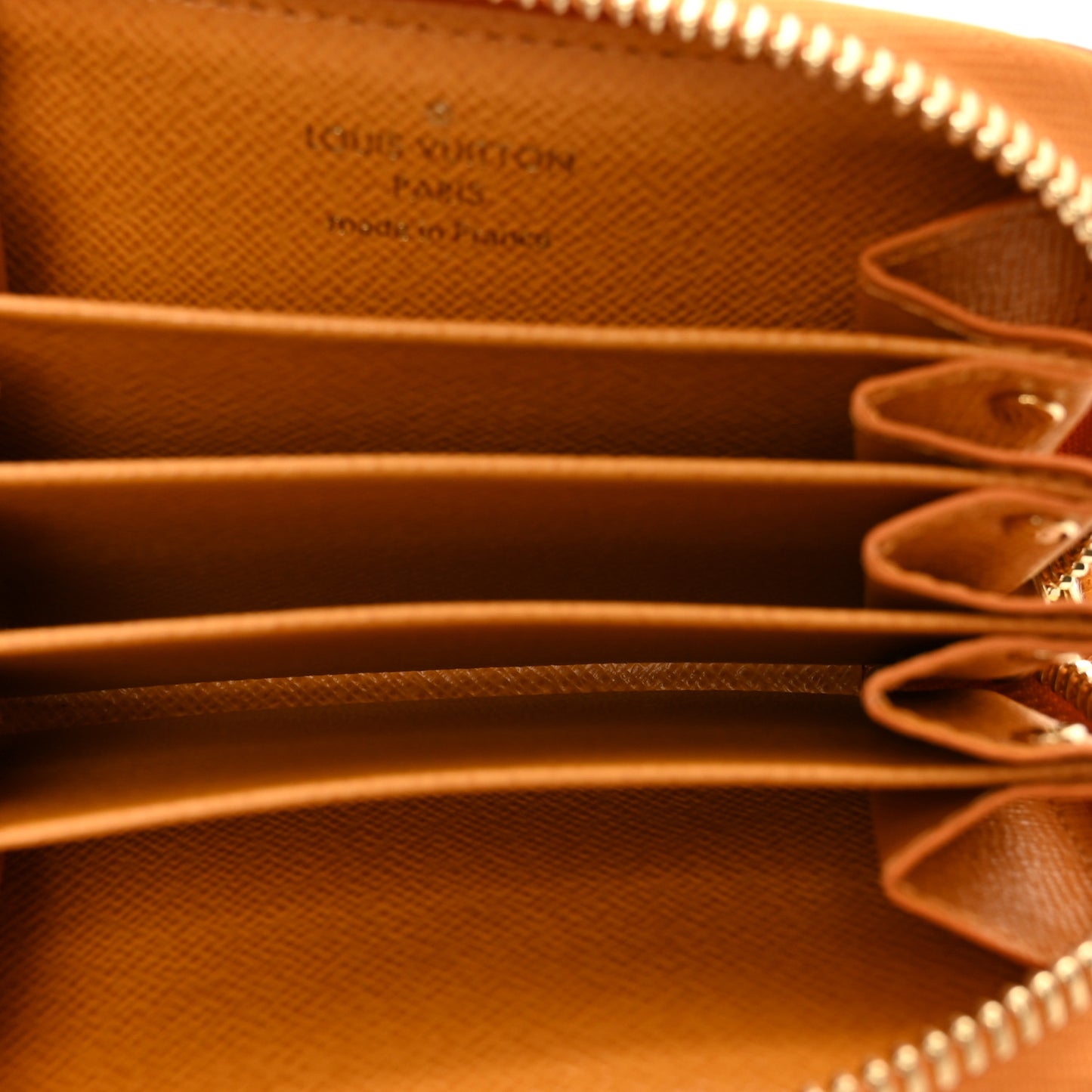 Monogram Zippy Multicartes Safran Imperial