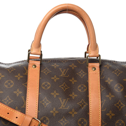 Louis Vuitton Monogram Keepall Bandouliere 55 9 of 11