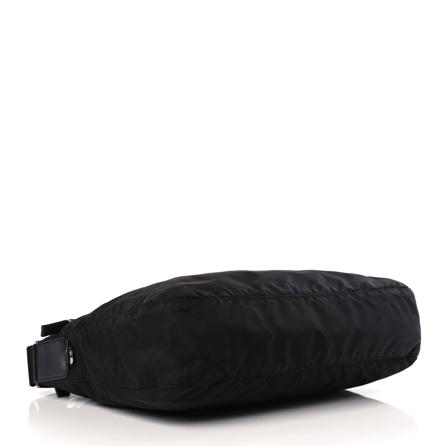 Nylon Vela Messenger Bag Black