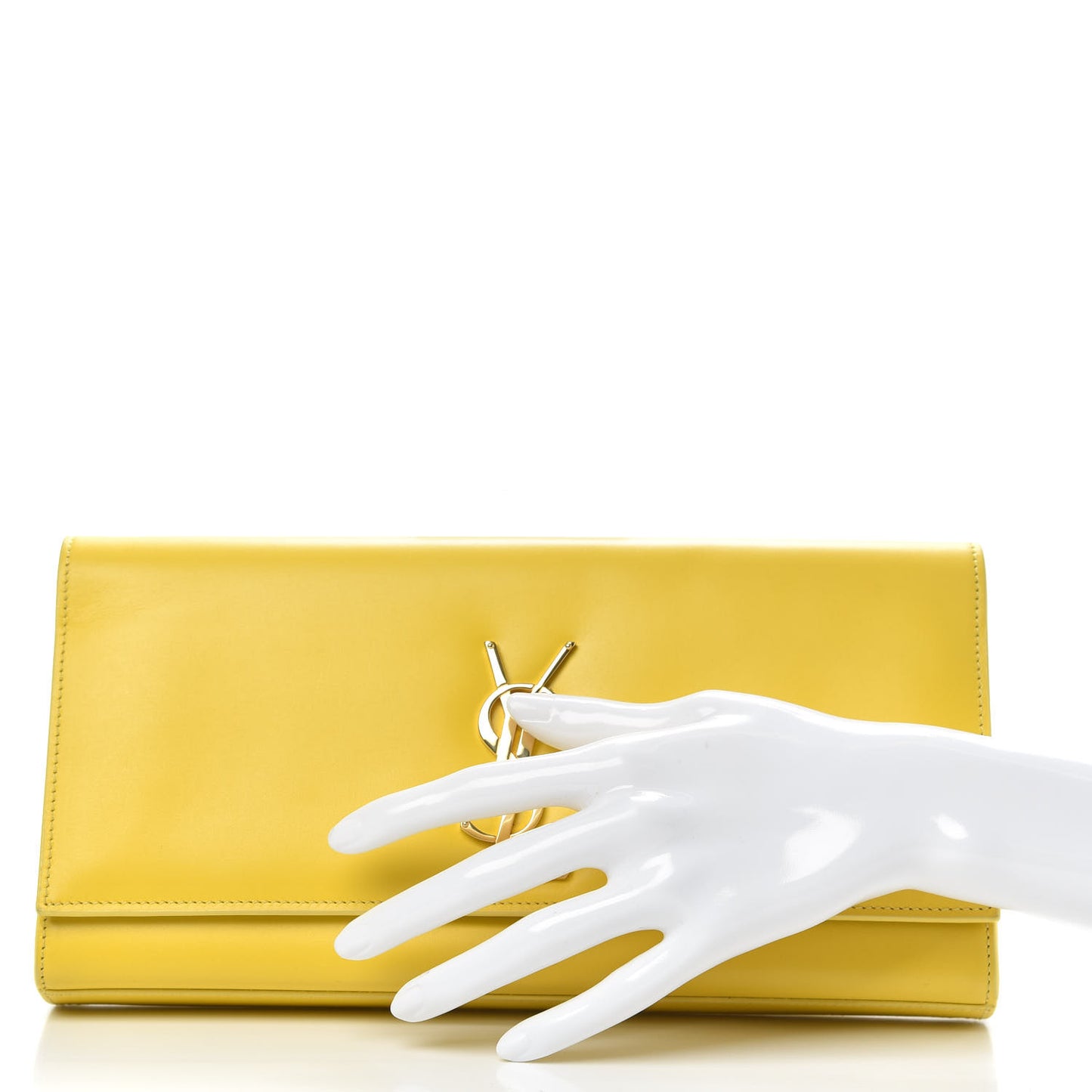 Calfskin Classic Monogram Cassandre Clutch Mimosa