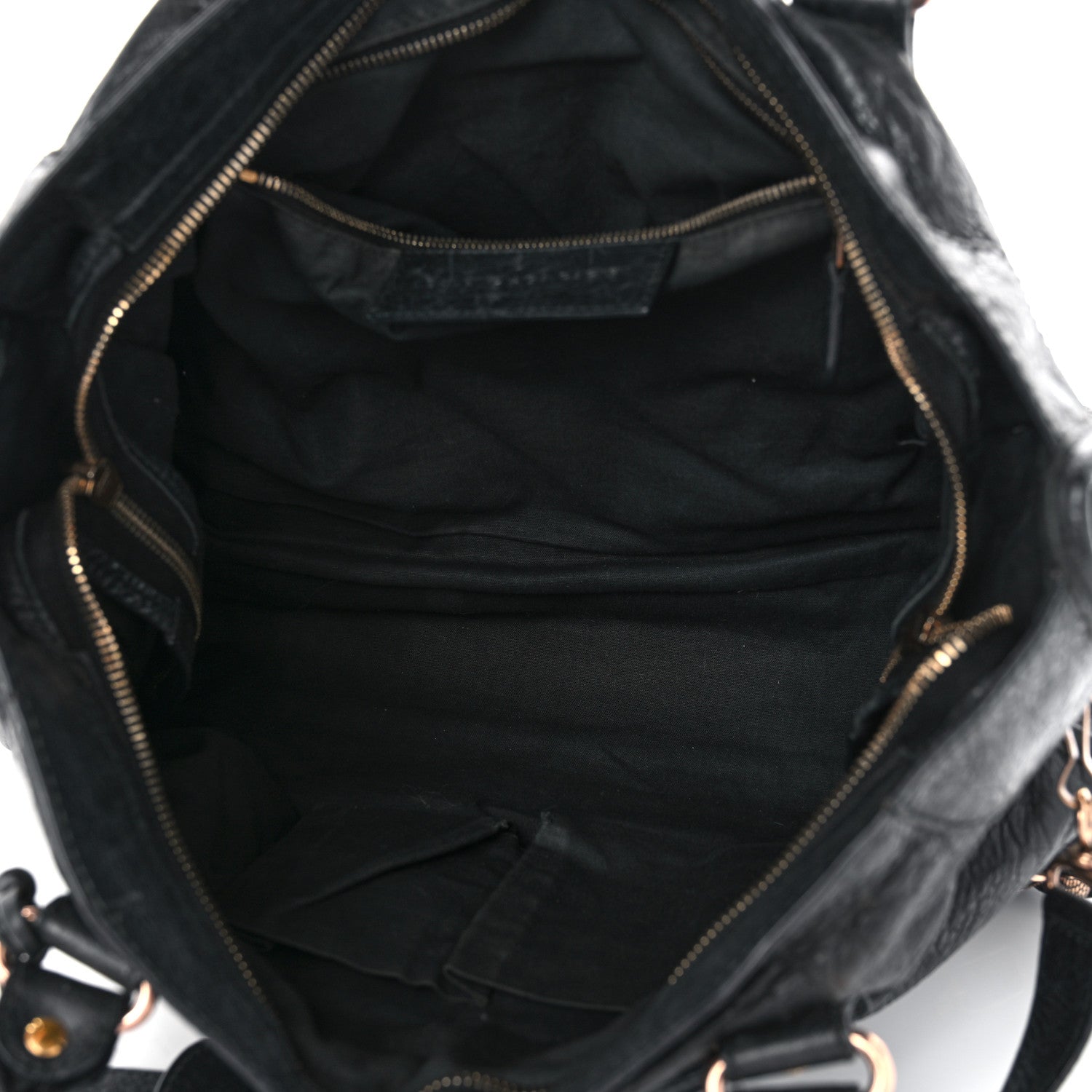 Balenciaga Agneau Giant 12 Rose Gold Hardware City Black 6 of 18