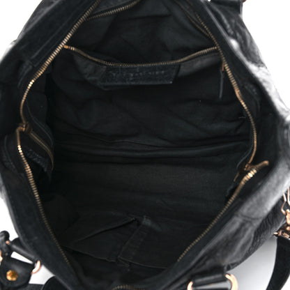 Balenciaga Agneau Giant 12 Rose Gold Hardware City Black 6 of 18
