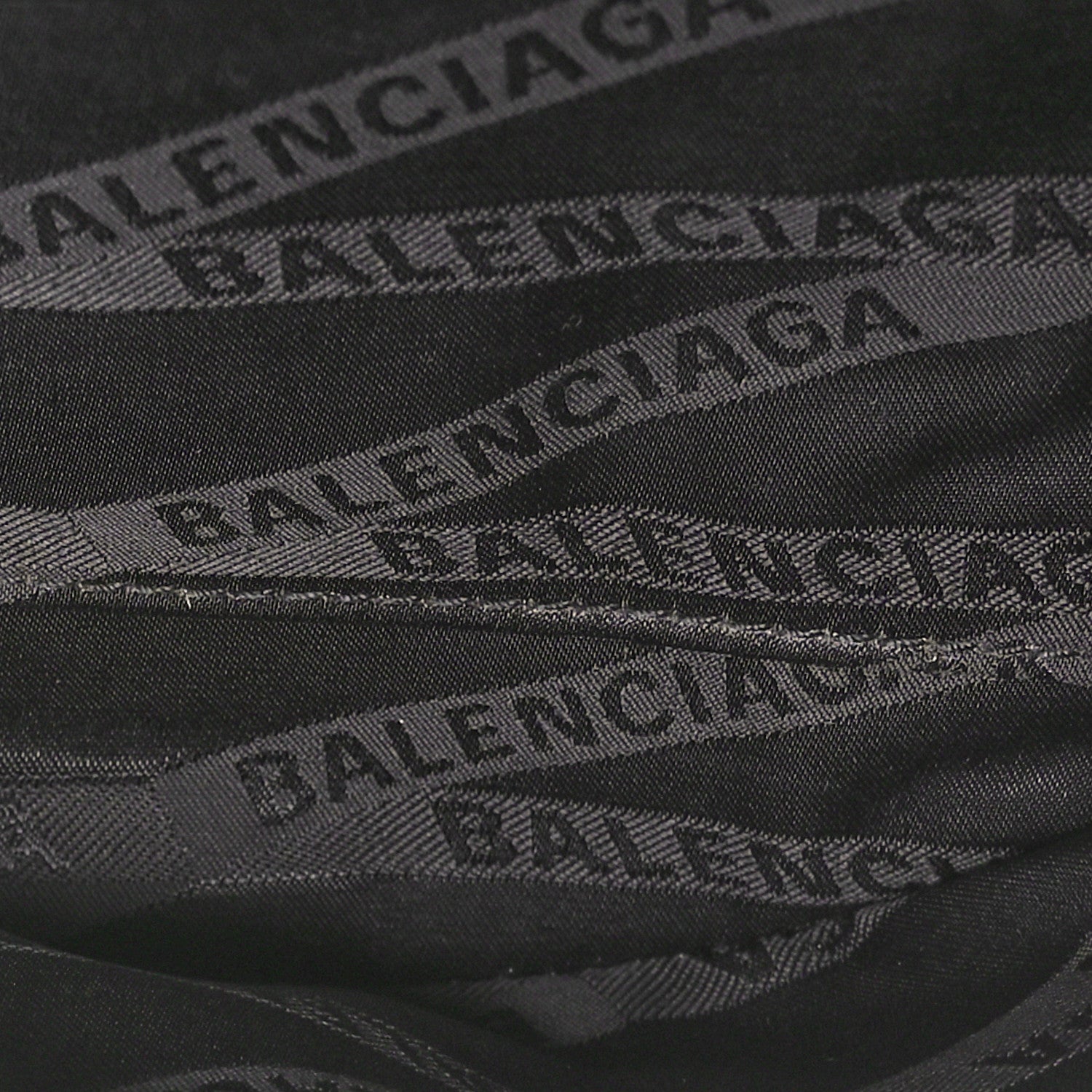 Balenciaga Shiny Goatskin Allover Logo Embossed XXS Souvenir Belt Bag White 5 of 10