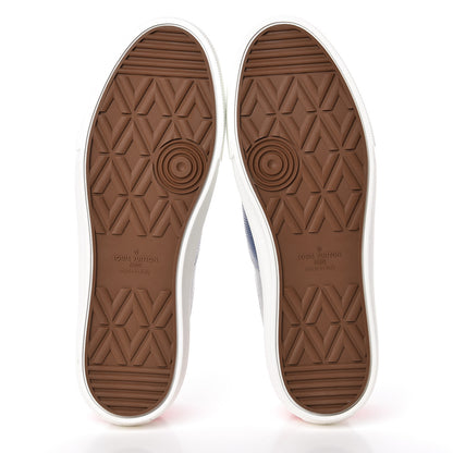 Louis Vuitton Epi Monogram Eclipse Trocadero Sneakers 11 Blue 6 of 9