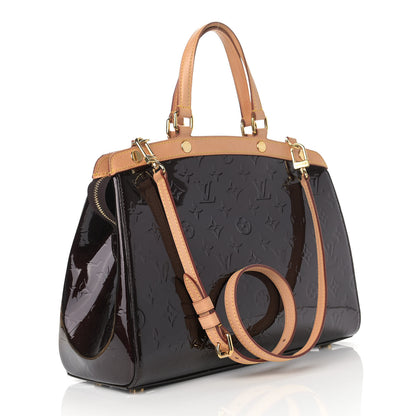 Louis Vuitton Vernis Brea GM Amarante 3 of 15