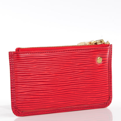 Louis Vuitton Epi Key Pouch Red 3 of 7