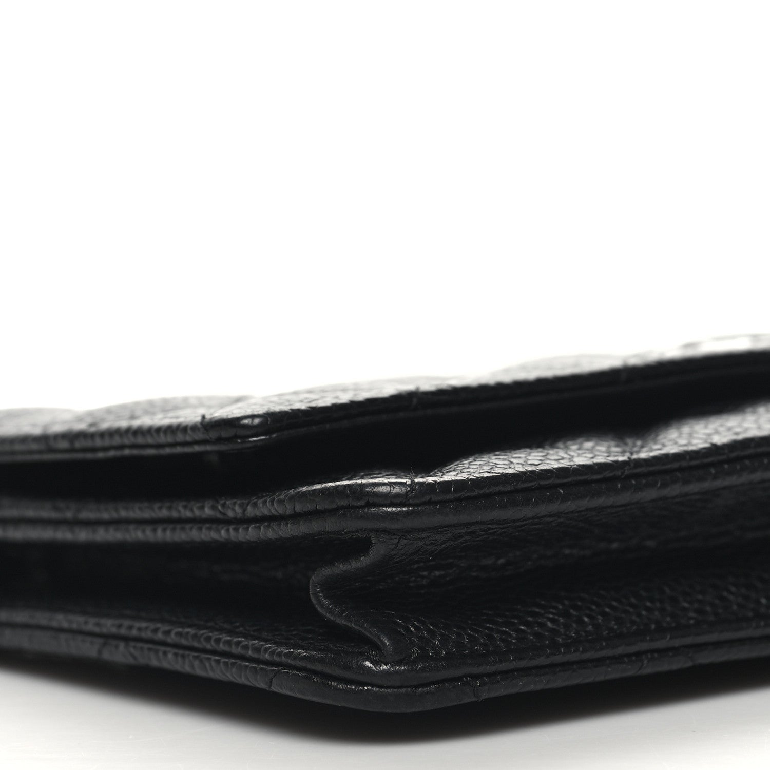 Chanel Caviar Quilted Wallet on Chain WOC Black 10 of 11
